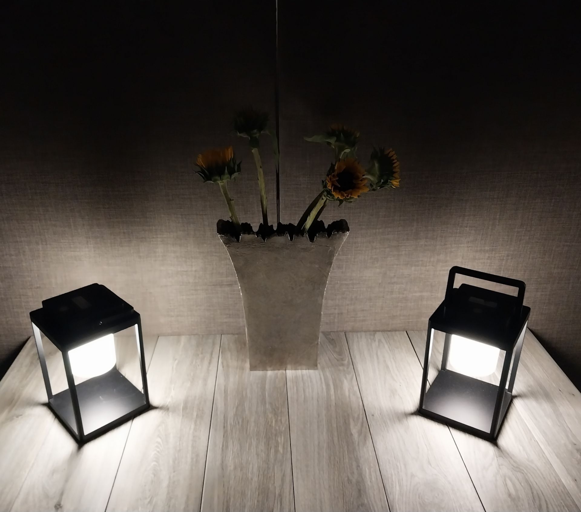 BRIMMEL Rechargeable LED Lanterns (Set of 2) 💡