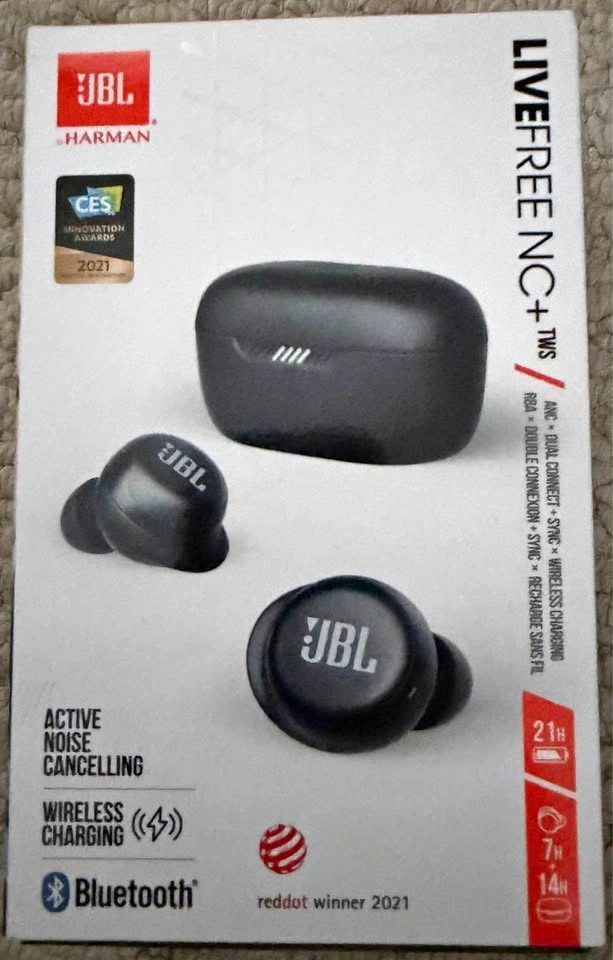 JBL Live Free NC+ - True Wireless in-Ear with Active Noise Cance