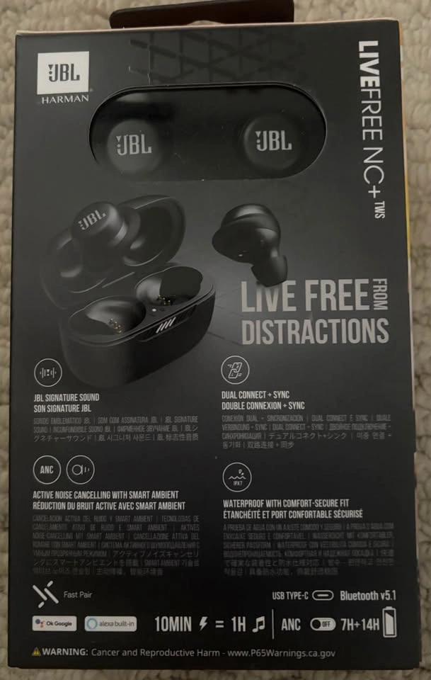 JBL Live Free NC+ - True Wireless in-Ear with Active Noise Cance - photo 2