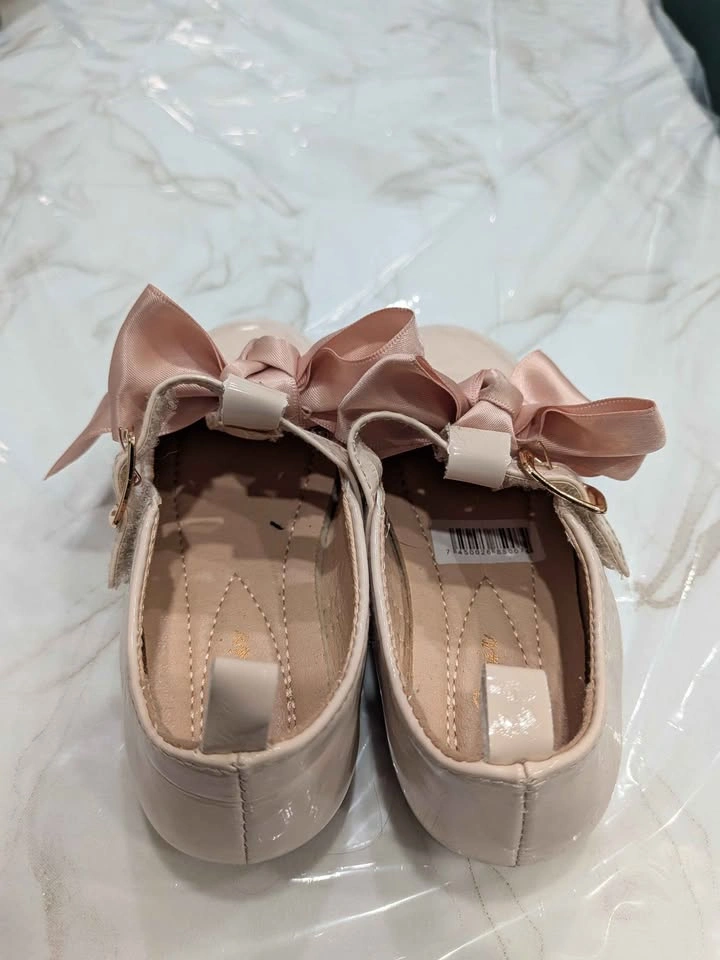 Toddler Pink Patent Bow Mary Jane Shoes - photo 2