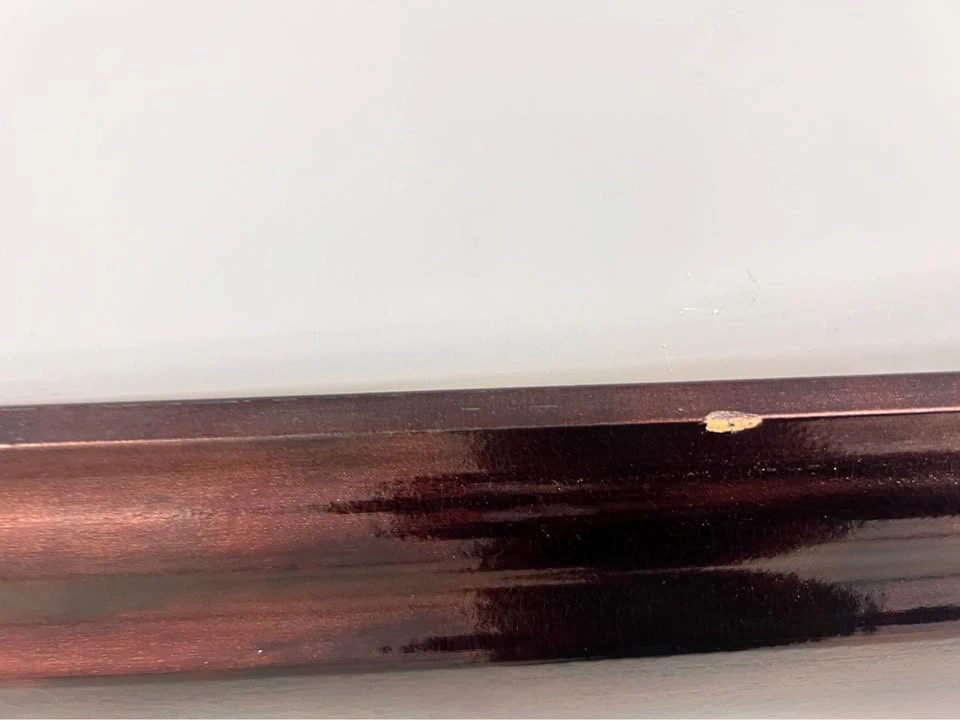 Wooden rectangular mirror - photo 2