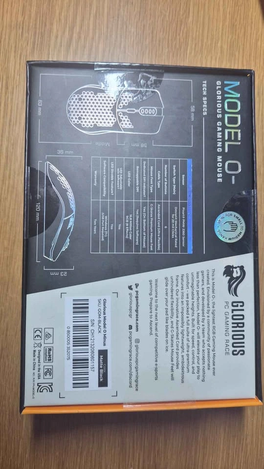 NEW UNOPENED Glorious MODEL O- - photo 2