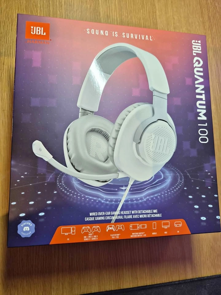 NEW UNOPENED JBL Quantum 100 White