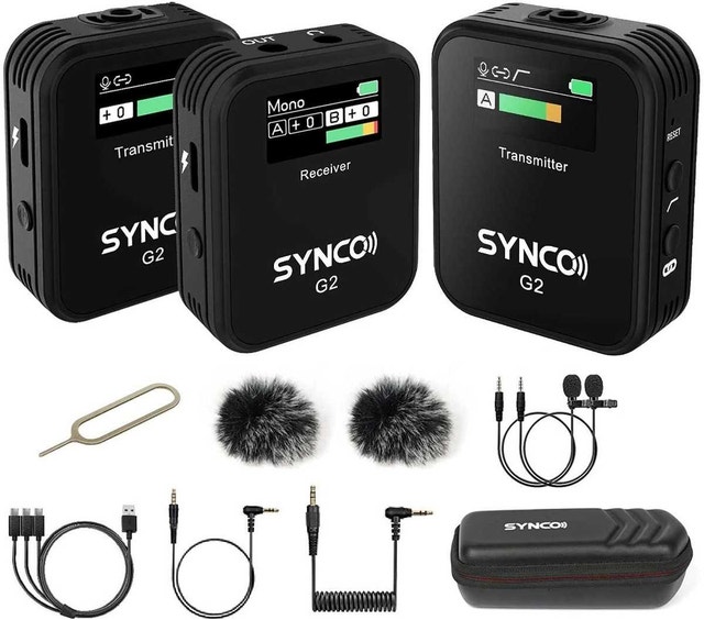 SYNCO G2 A2 Wireless Microphone System