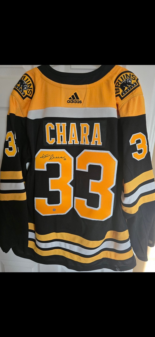 Adidas Zdeno Chara Boston Bruins Signed Jersey