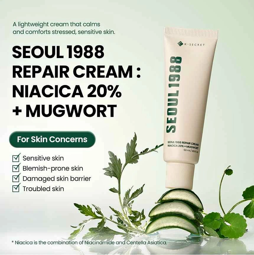 KSECRET Seoul 1988 Niacica Repair Cream 50ml