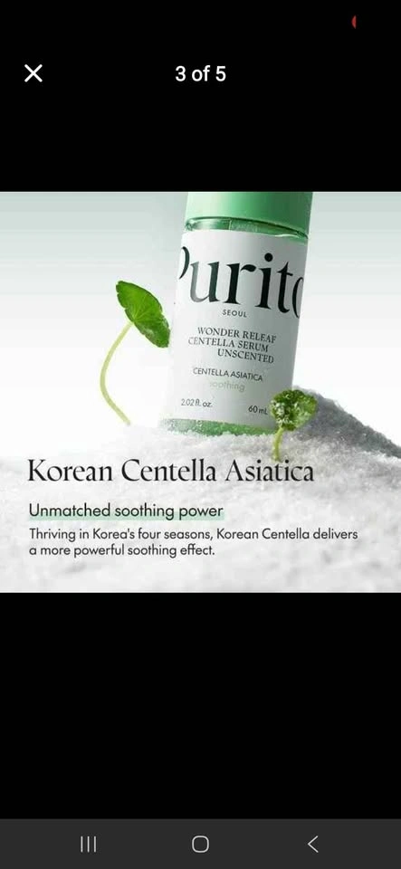 Purito Seoul Wonder Releaf Centella Serum Unscented - photo 3