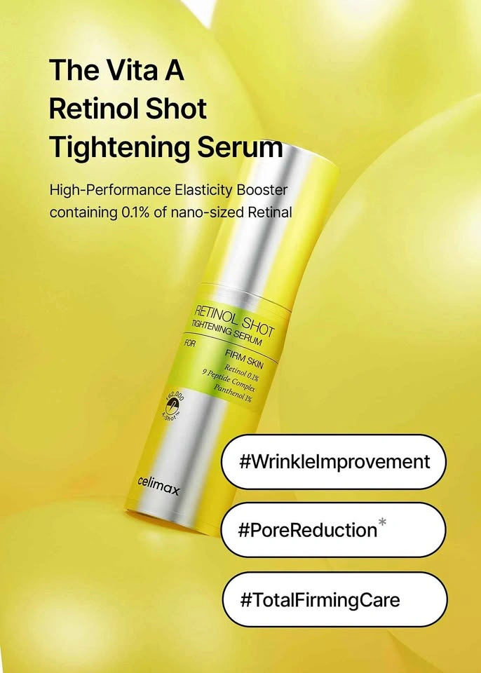NEW Celimax The Vita A Retinol Shot Tightening Serum