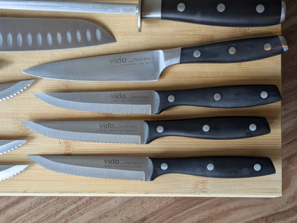 Vida by PADERNO 14-Pc Japanese Steel Knife Block Set - photo 4