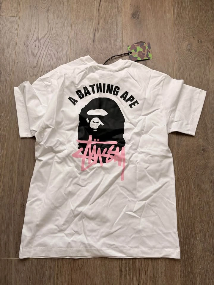 A Bathing Ape x Stüssy T-Shirt Size S - photo 2