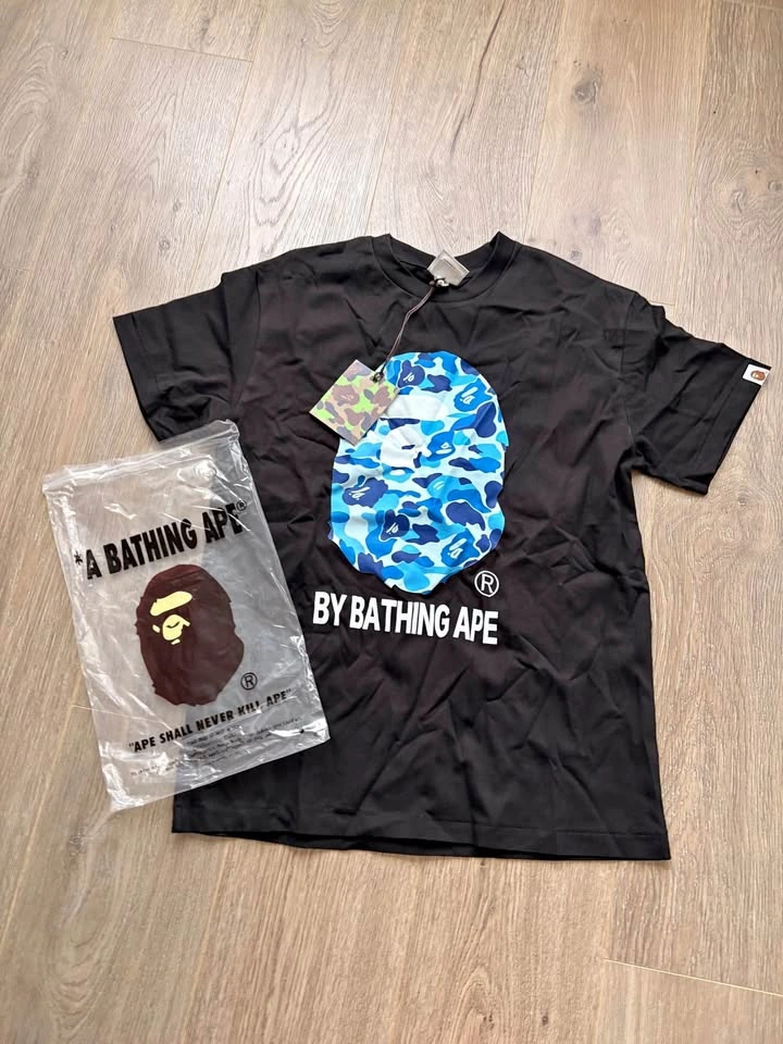 A Bathing Ape (BAPE) Camo Ape Head T-Shirt
