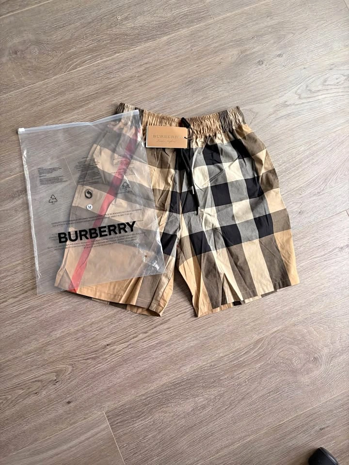Burberry Check Swim Shorts