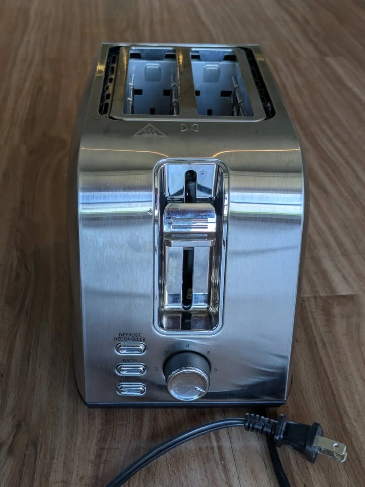 MASTERChef 2-Slice Stainless Steel Toaster - Excellent Conditio - photo 4