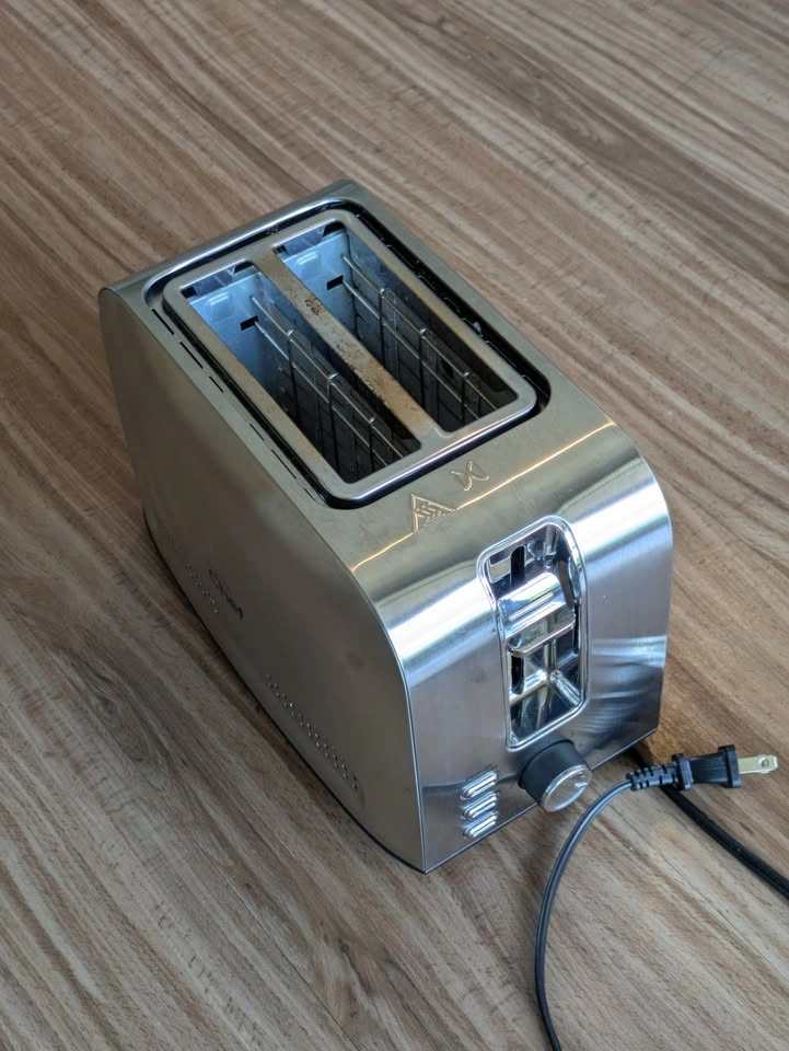 MASTERChef 2-Slice Stainless Steel Toaster - Excellent Conditio - photo 5