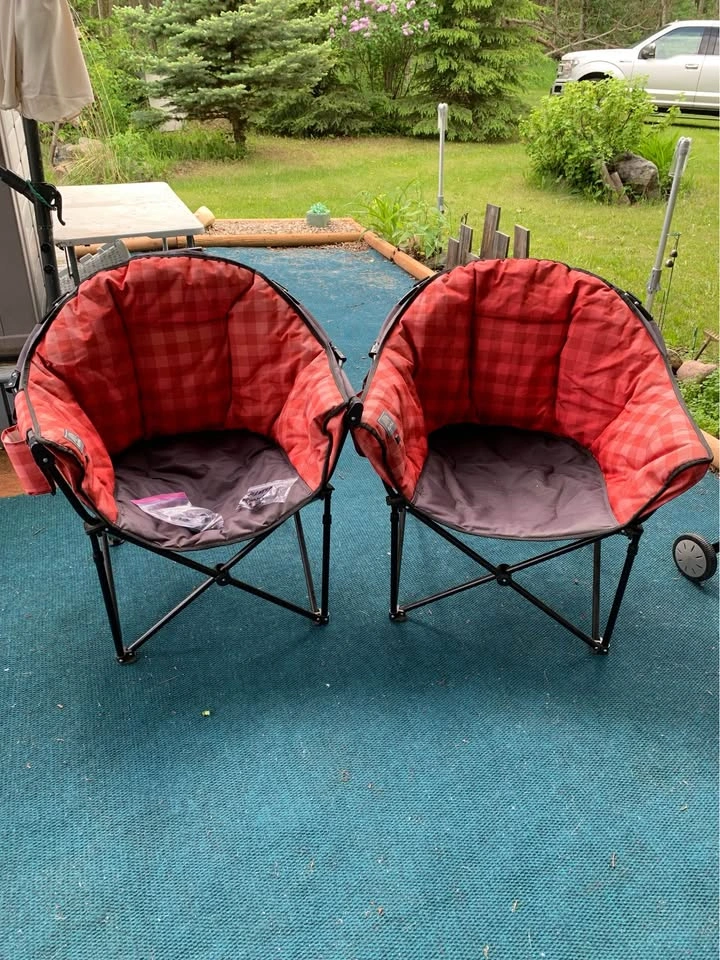 KUMA HEATED CAMPING CHAIRS (Set of 2)