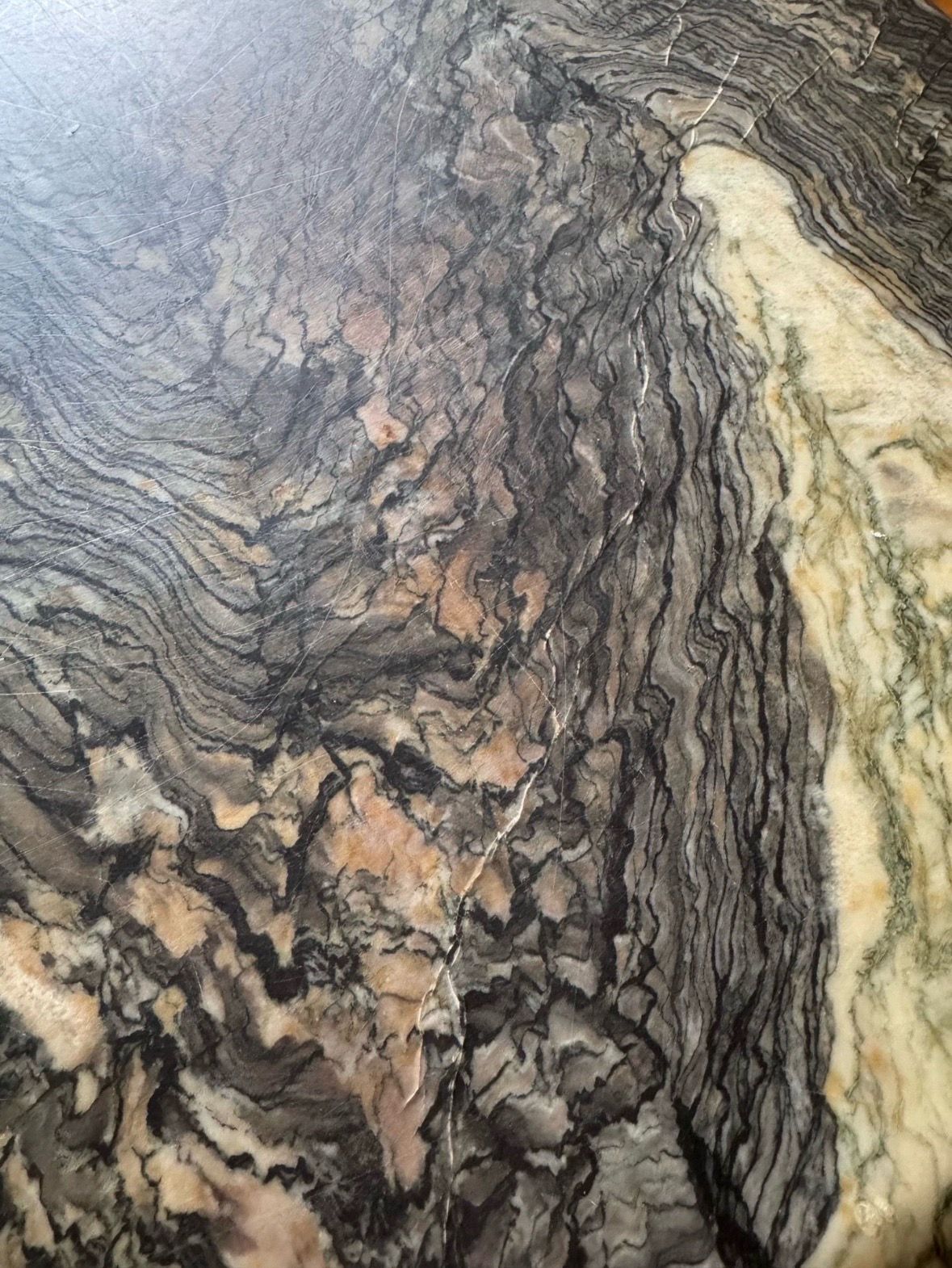 Cipollino Marble Slab 4 x 4 - photo 5