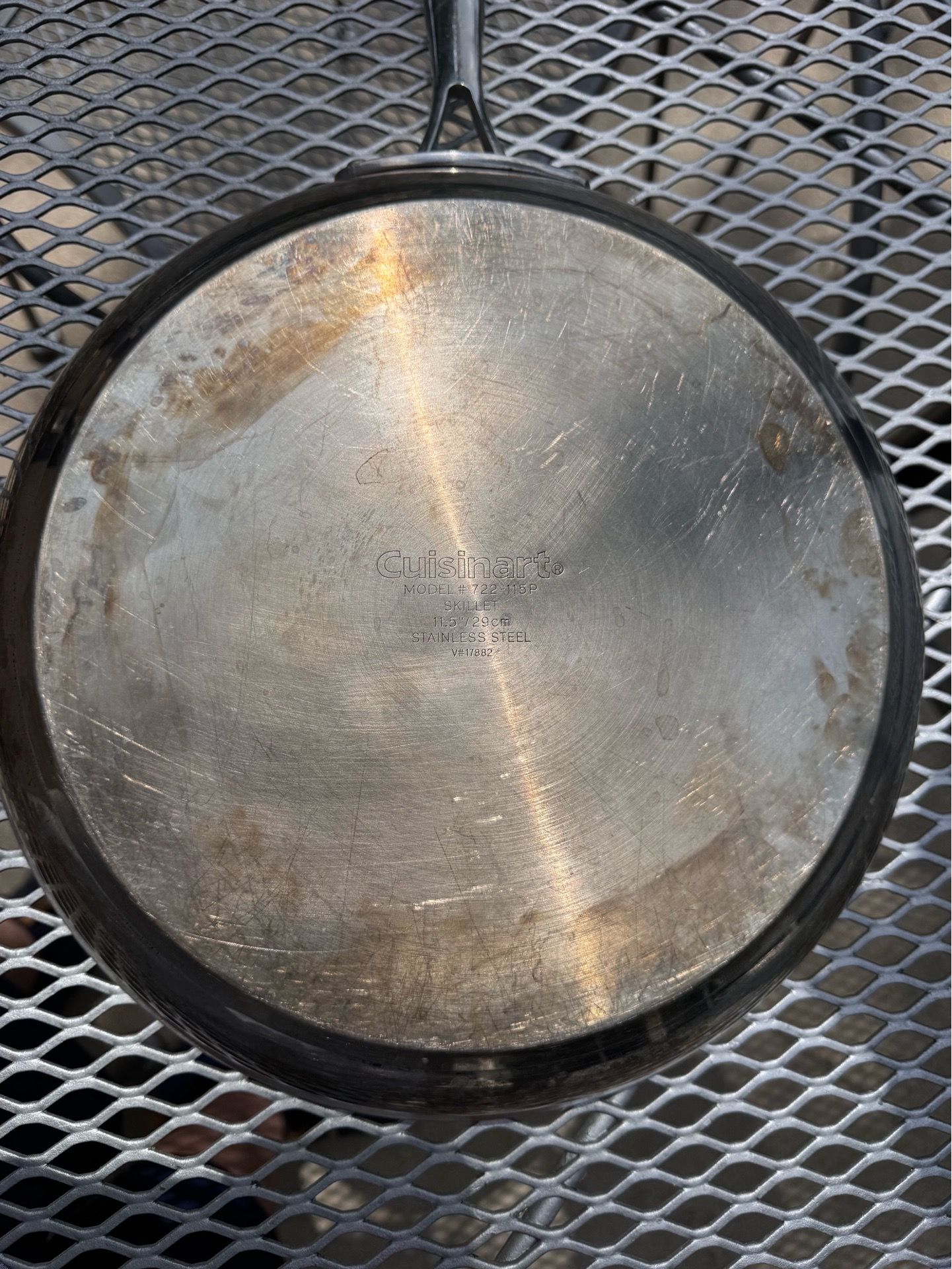 Cuisinart 12” Stainless Steel Skillet - photo 3