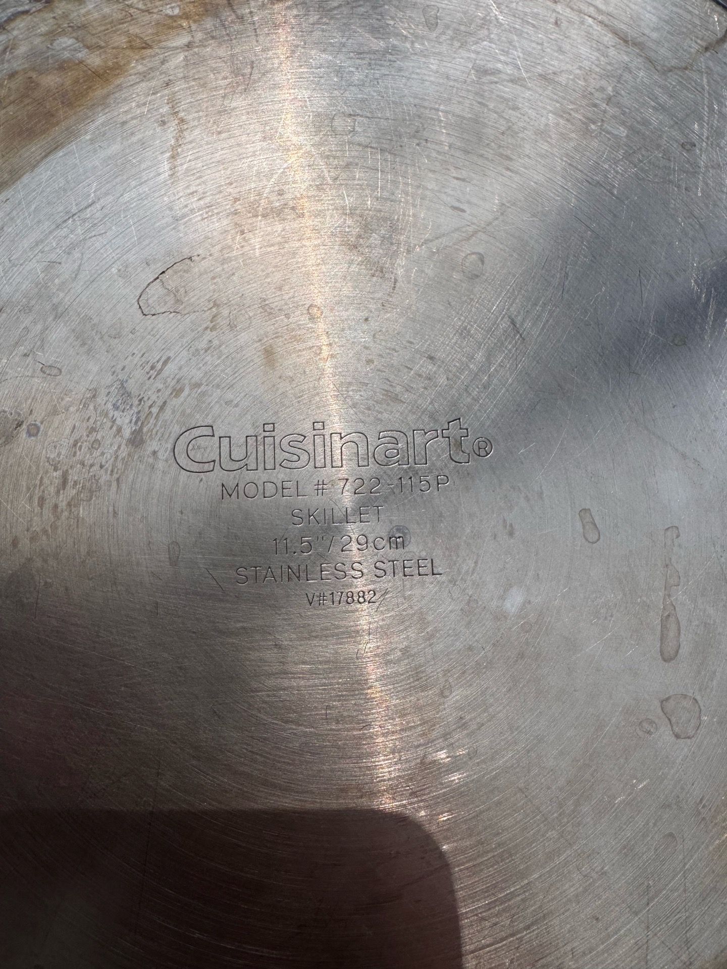 Cuisinart 12” Stainless Steel Skillet - photo 4