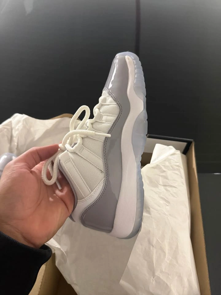 Jordan 11 Low White/Grey (GS 5Y) - photo 3