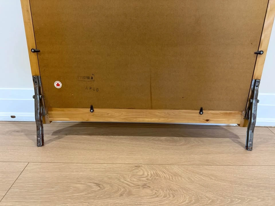 Hard wood dresser mirror - photo 5