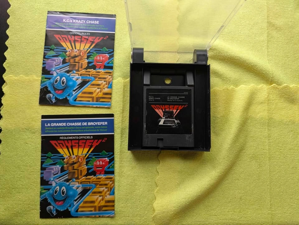 Magnavox Odyssey 2 Game Lot 14 Carts Type & Tell K.C. Munchkin - photo 5