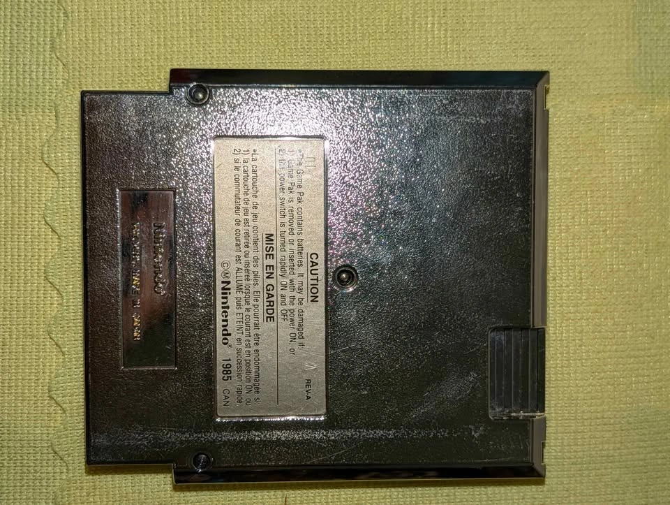 The Legend of Zelda Nintendo NES Gold Cartridge Authentic - photo 4
