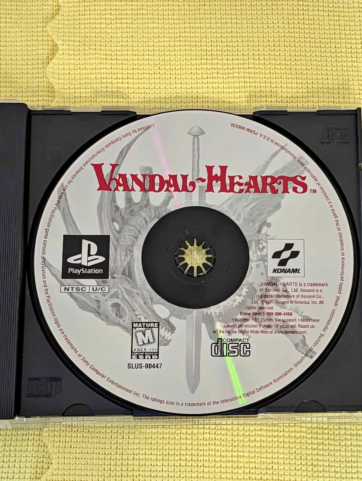 Vandal Hearts PS1