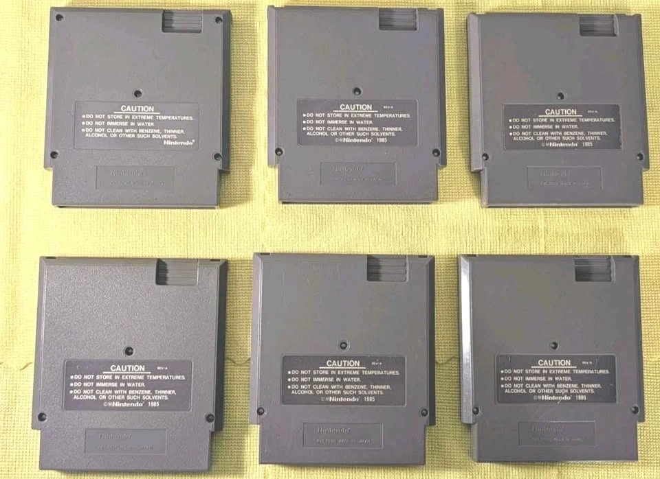 6 NES Game Lot - RoboCop, 5-Screw 10-Yard Fight & More - photo 2