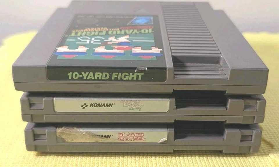 6 NES Game Lot - RoboCop, 5-Screw 10-Yard Fight & More - photo 3