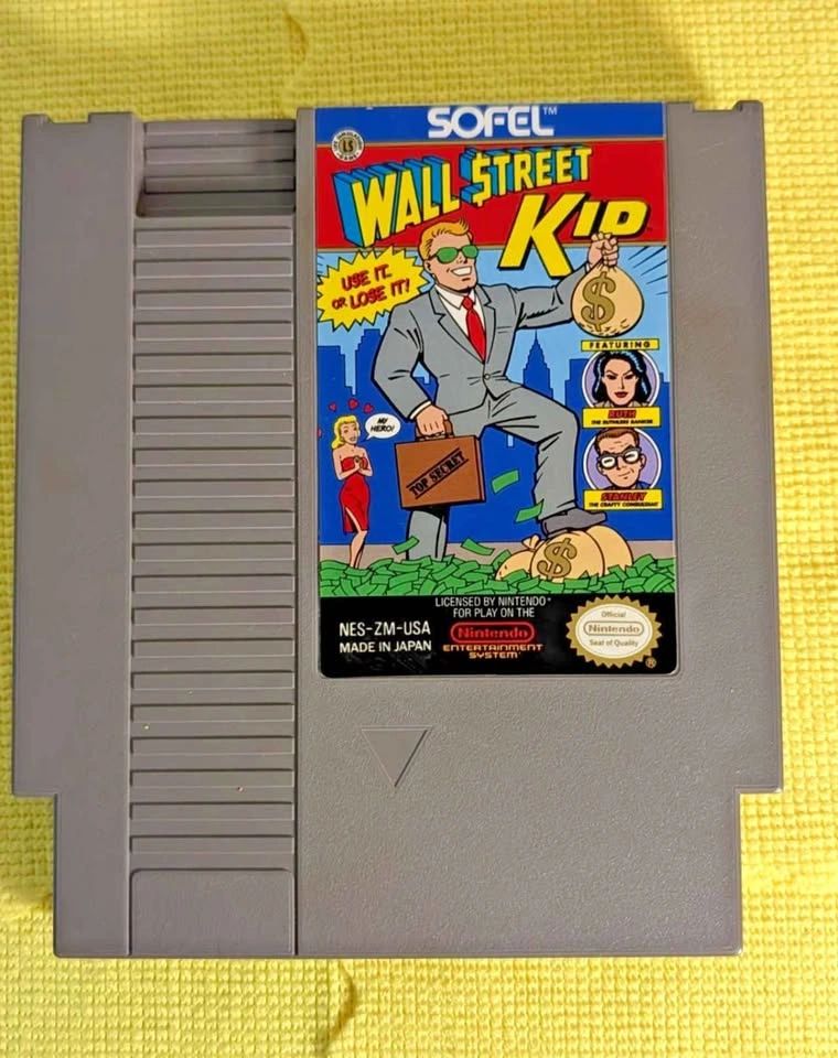 5 NES Game Lot - Ninja Gaiden II, Wall Street Kid & More - photo 4
