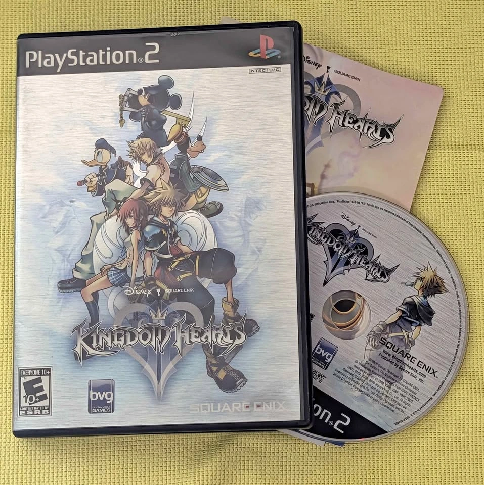 Kingdom Hearts II PS2 PlayStation 2 Video Game Complete