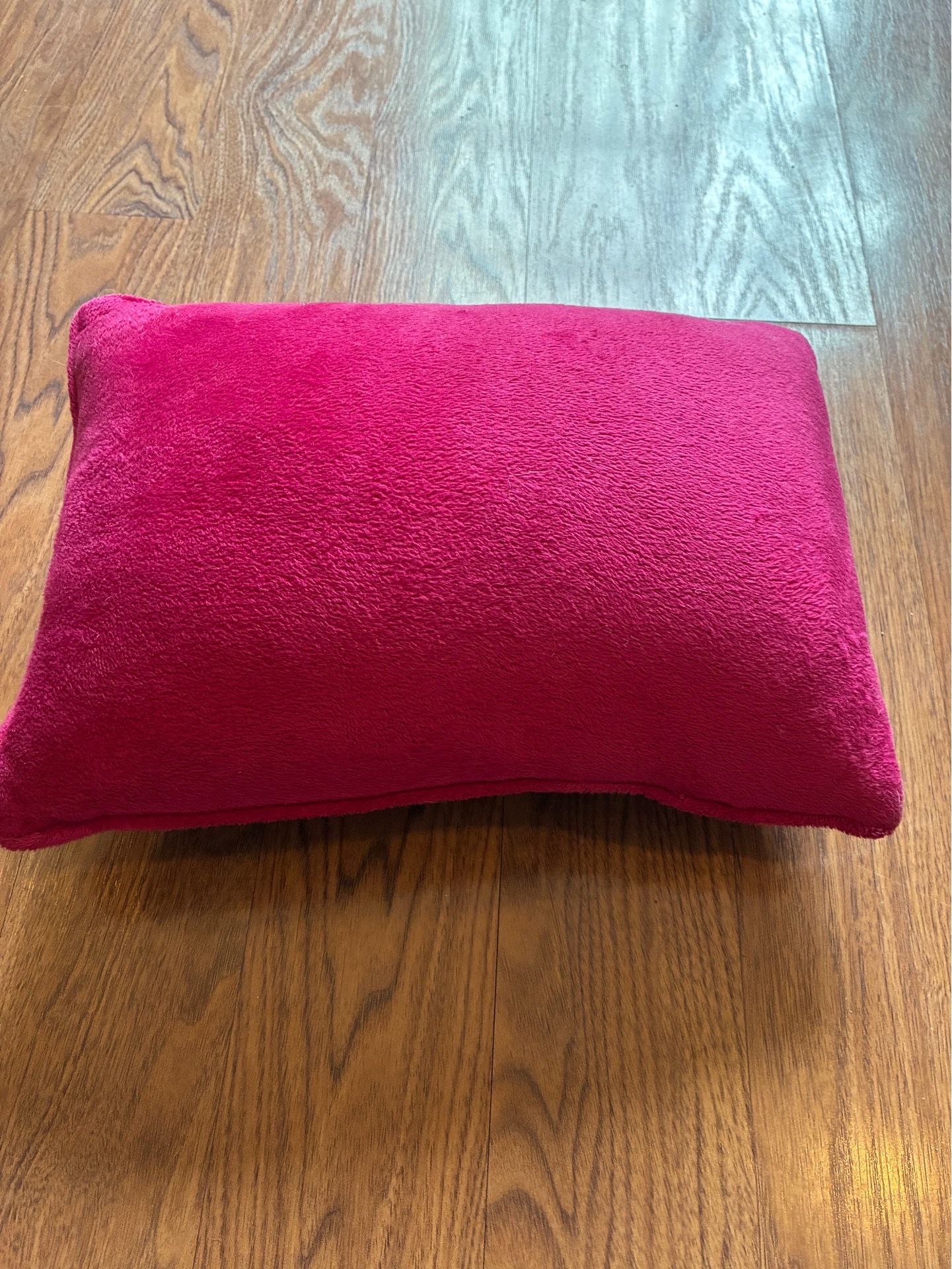 Fuschia Pink Plush Cushion Pillow