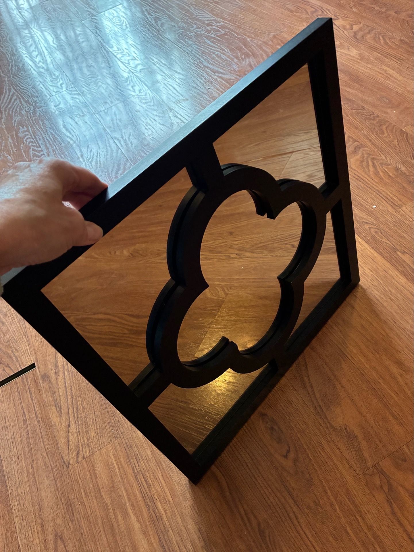 Black Framed Decorative Mirror - photo 4
