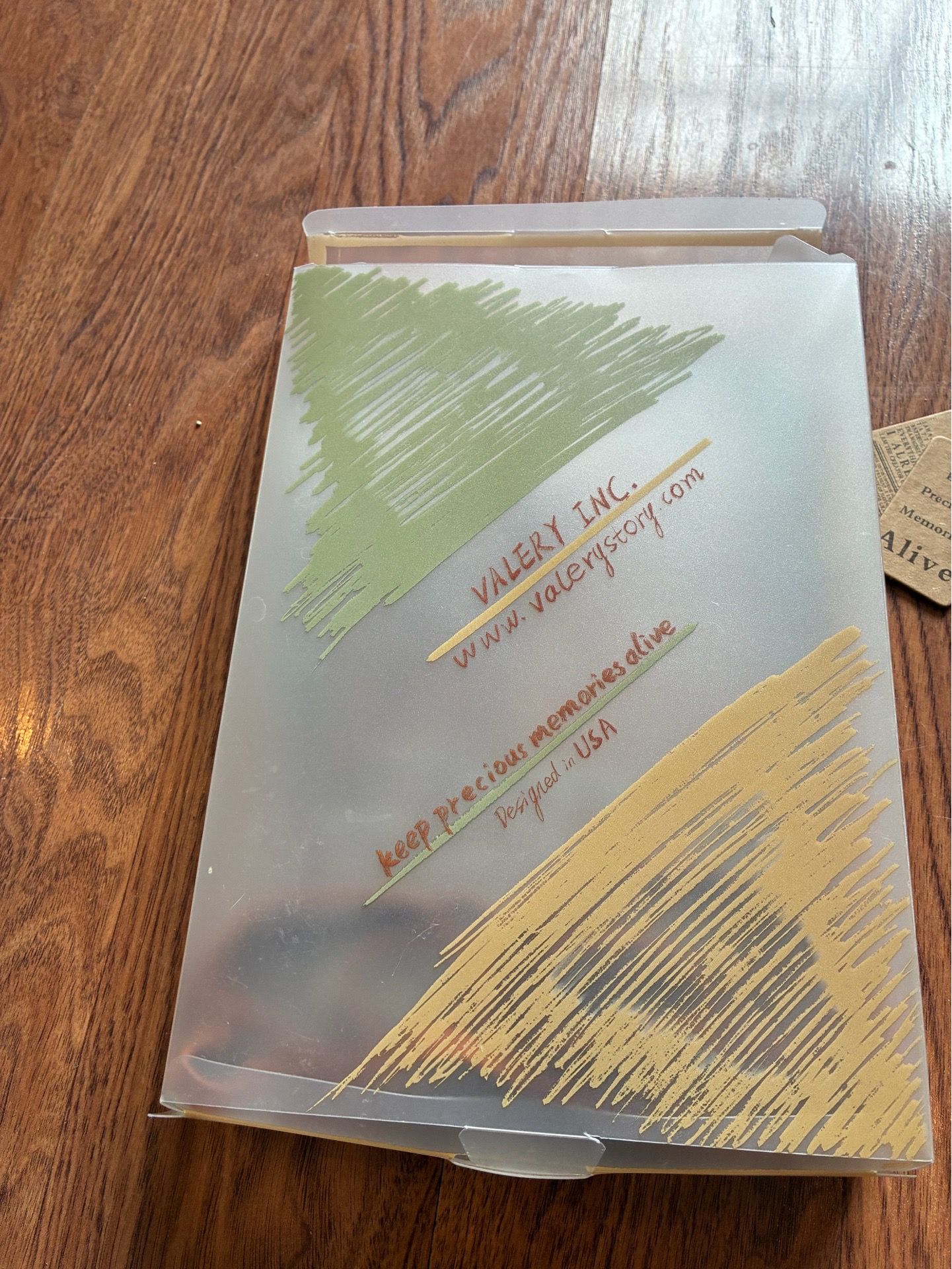 New Leather Valery Inc Journal in box - photo 3