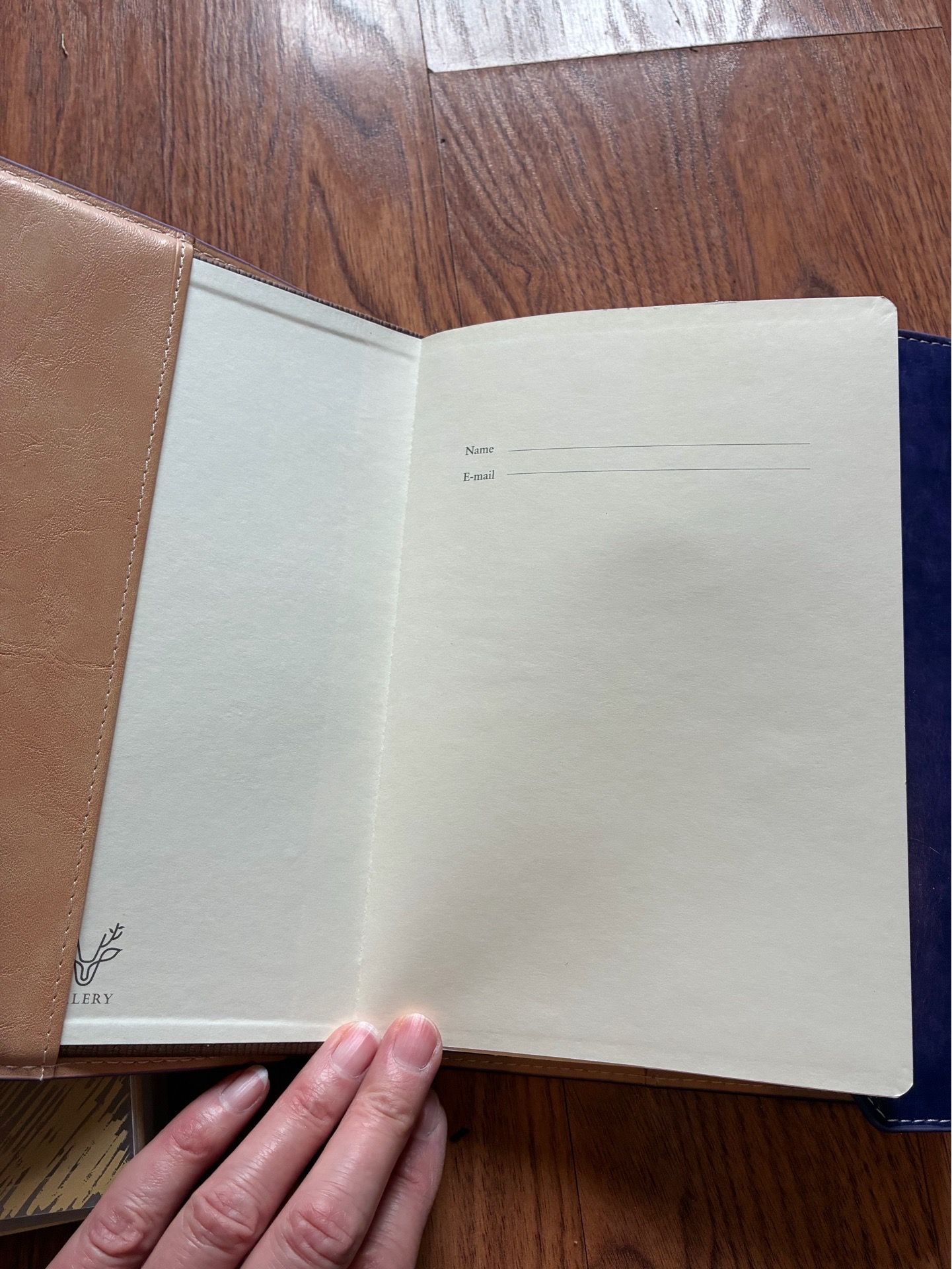 New Leather Valery Inc Journal in box - photo 4