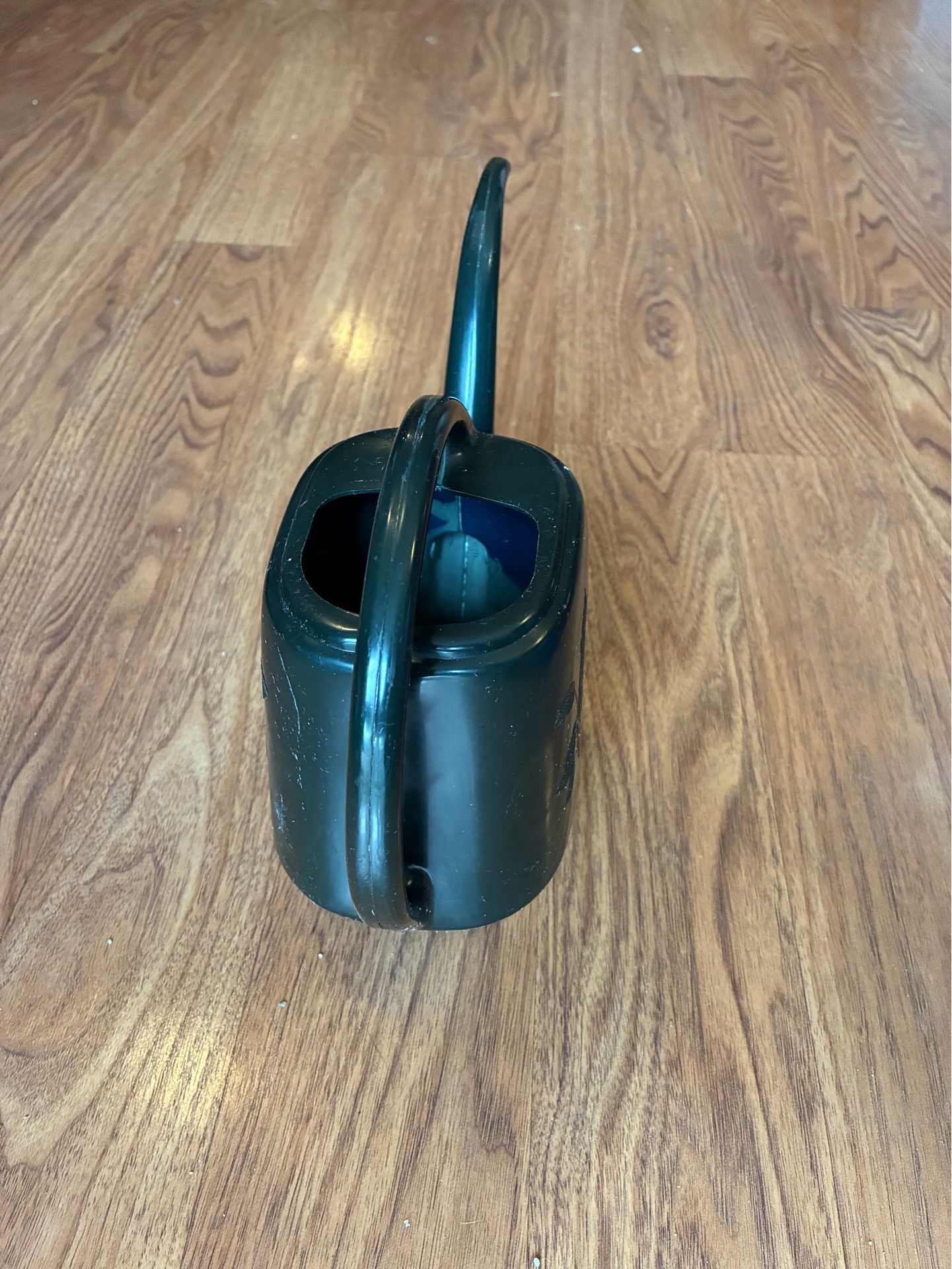 Green Plastic Watering Can - photo 3