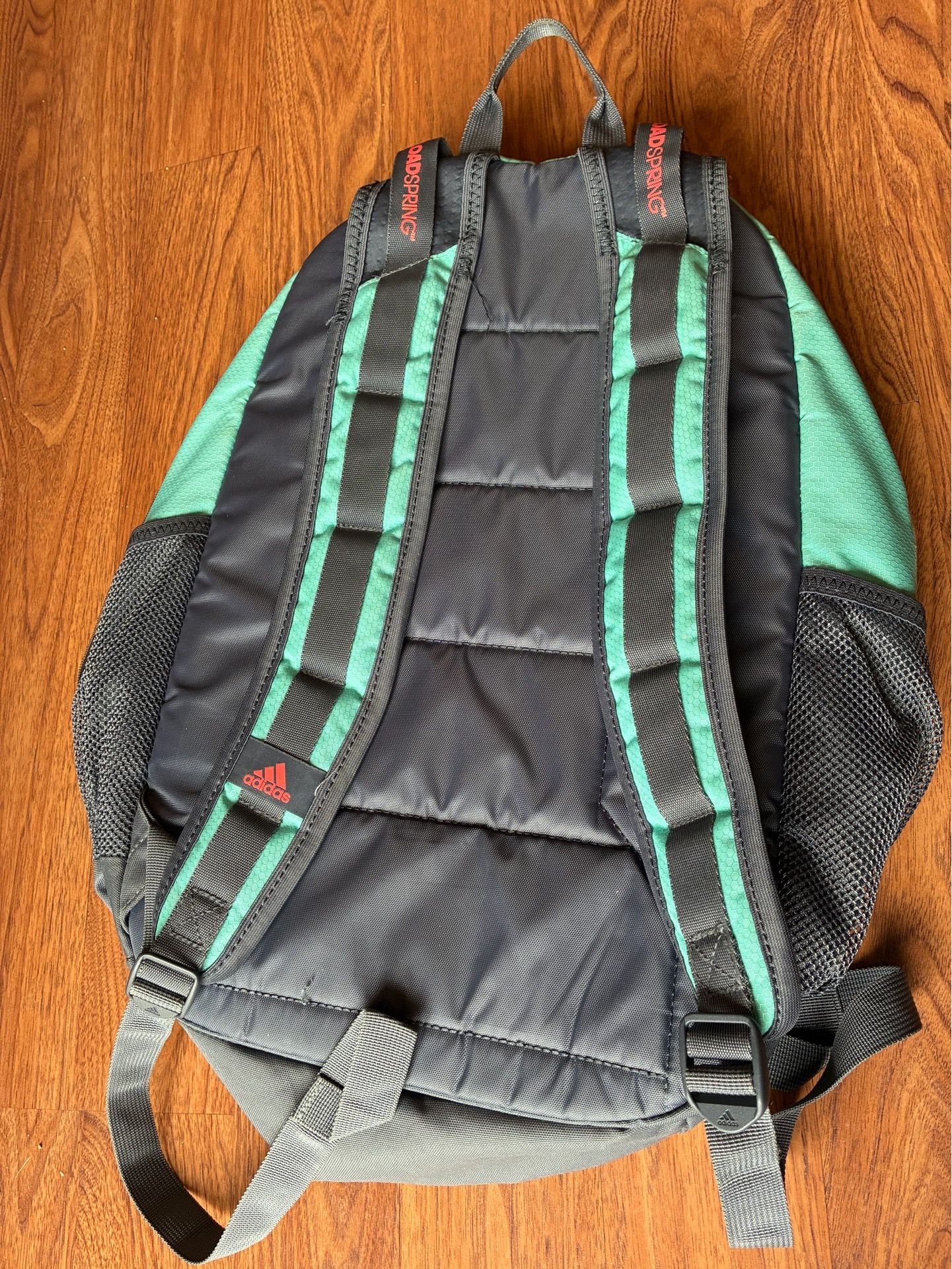 Adidas Mint Green and Gray Backpack - photo 2