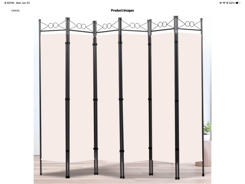 Room divider (folding privacy screen) - photo 4