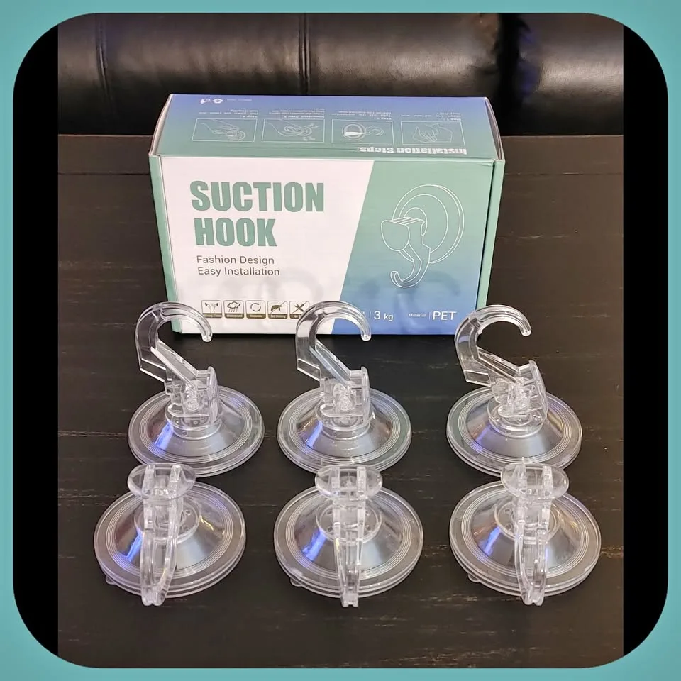 Suction Cup Hooks (6 pack) thumbnail