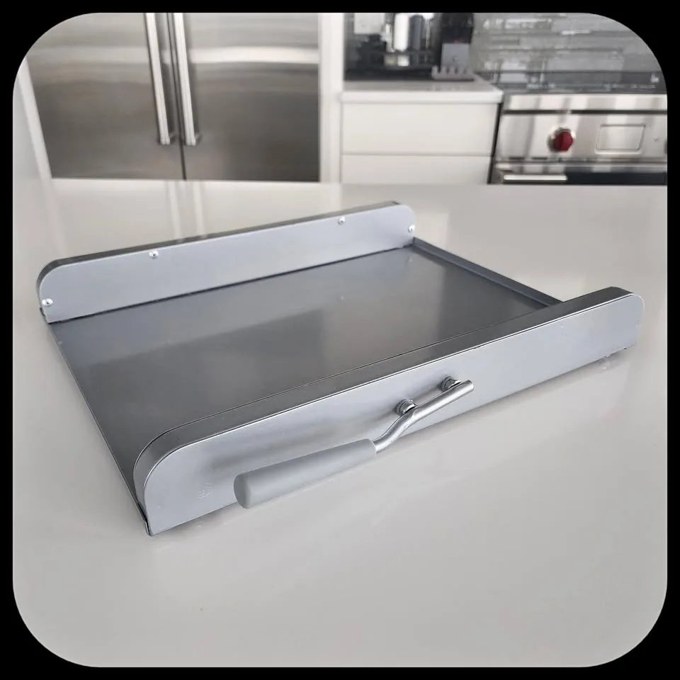 Metal Rolling Countertop Appliance Tray thumbnail