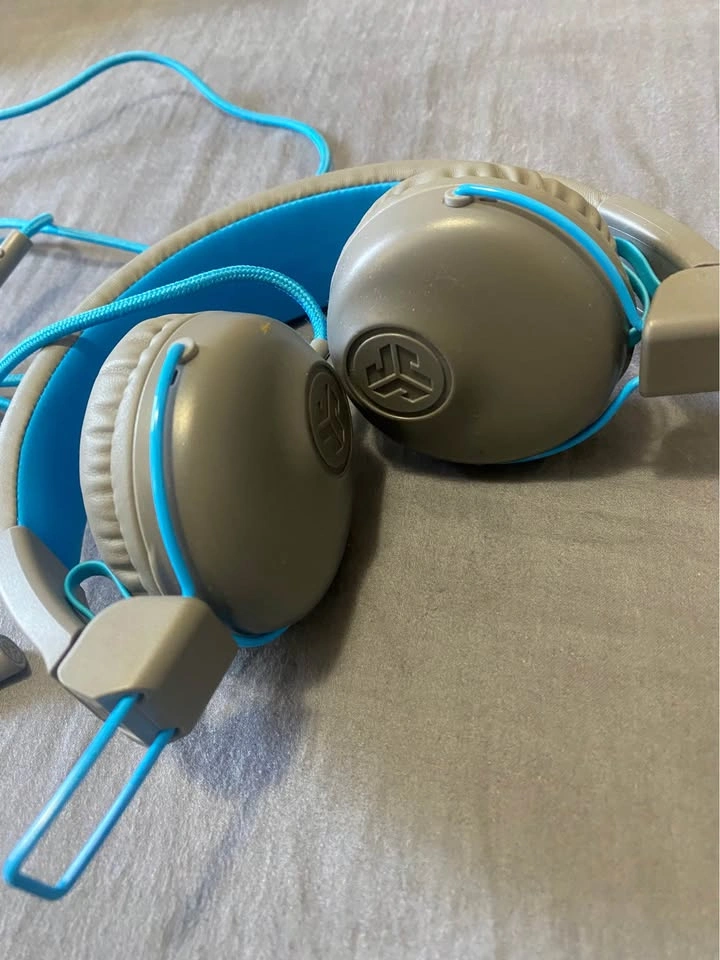 JLab On Ear Headphones Gray Blue - photo 2