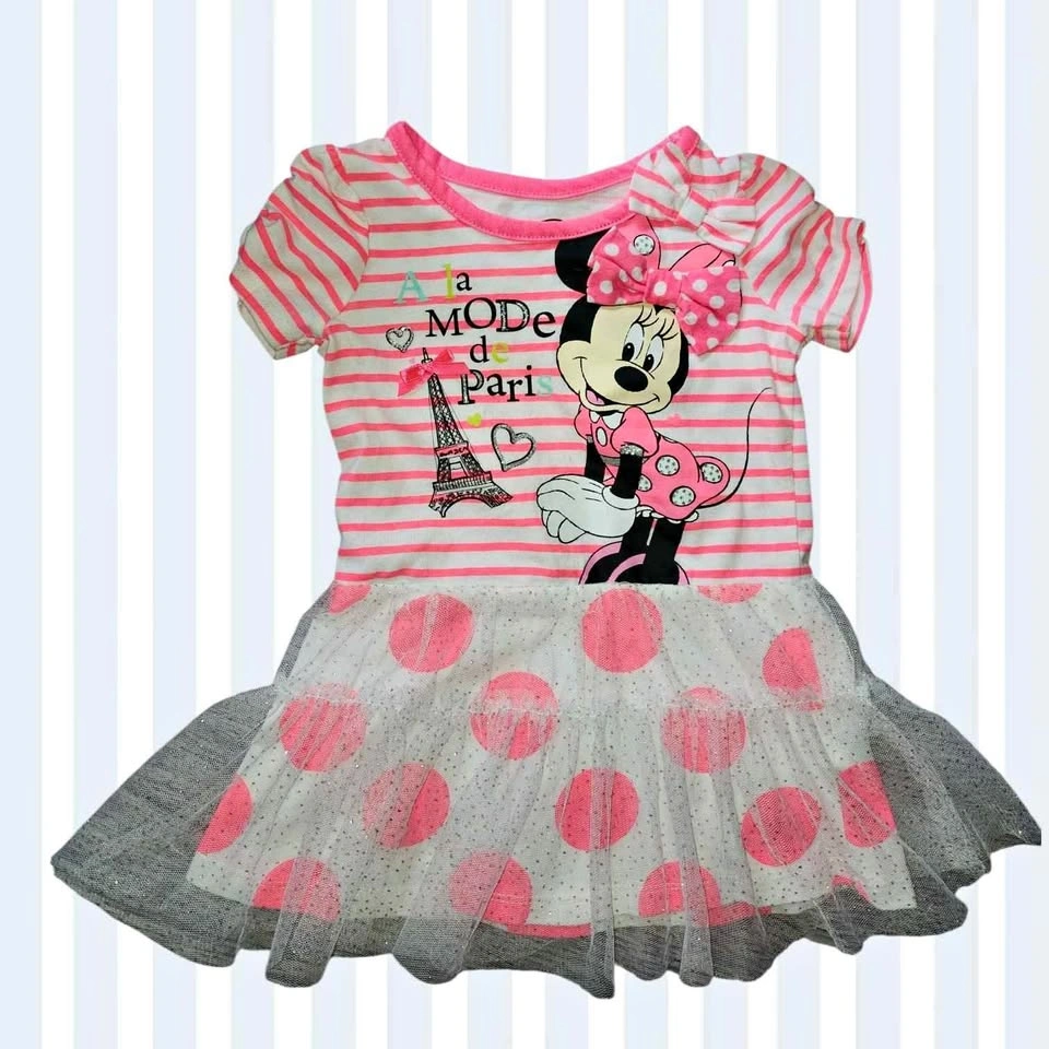 2T Disney Pink Minnie Mouse Dress
