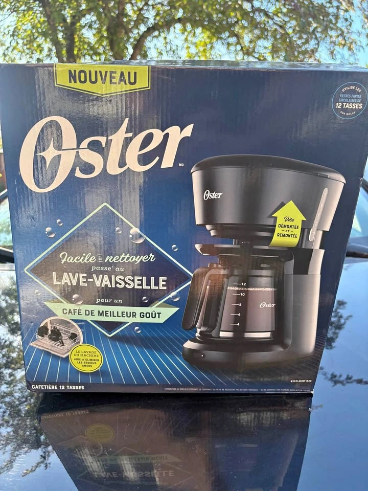 Oster 12-Cup Dishwashable Design Coffee Maker
