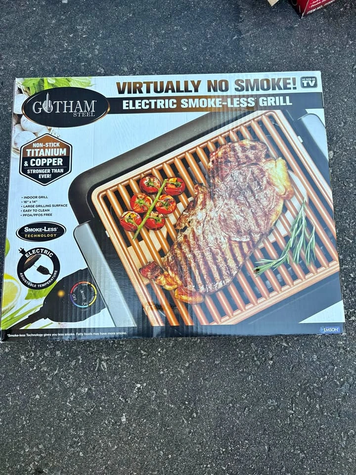 Gotham Steel Electric Smoke-less Grill