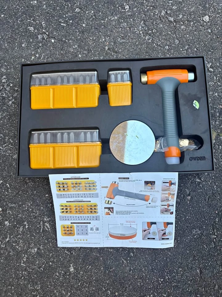 OWDEN Jewelry Metal Stamps Kit