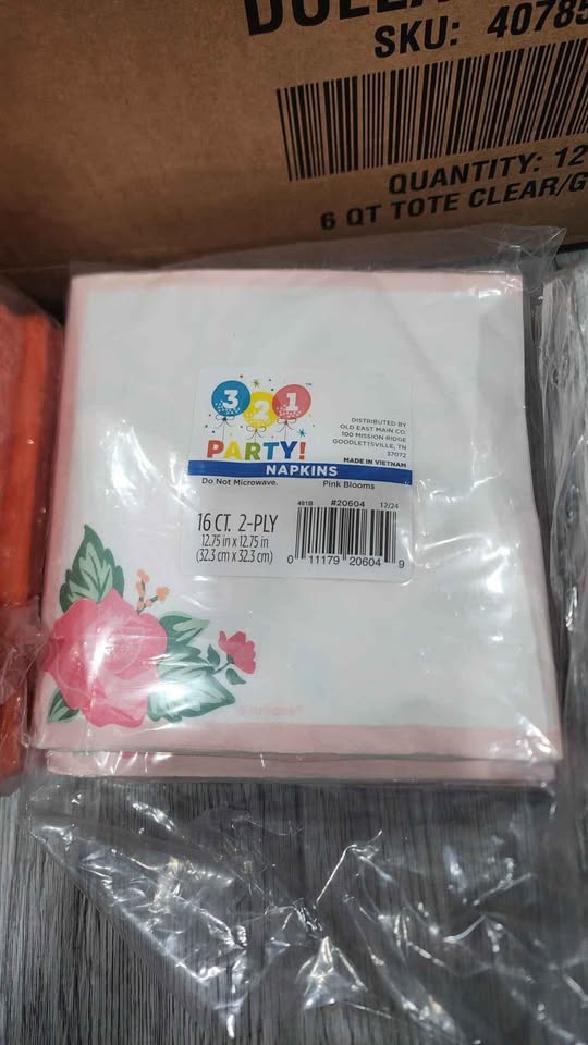 6 PACK PARTY NAPKINS - photo 2