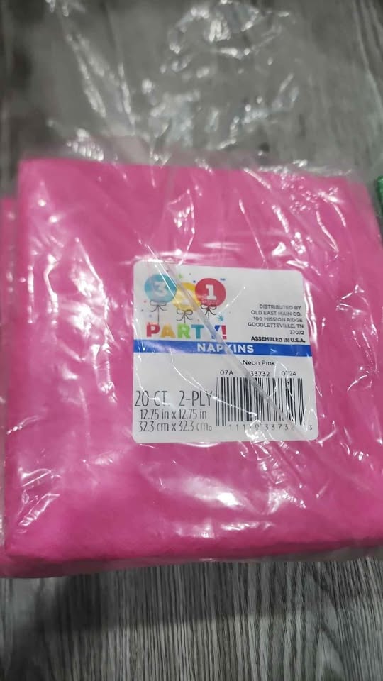 6 PACK PARTY NAPKINS - photo 4