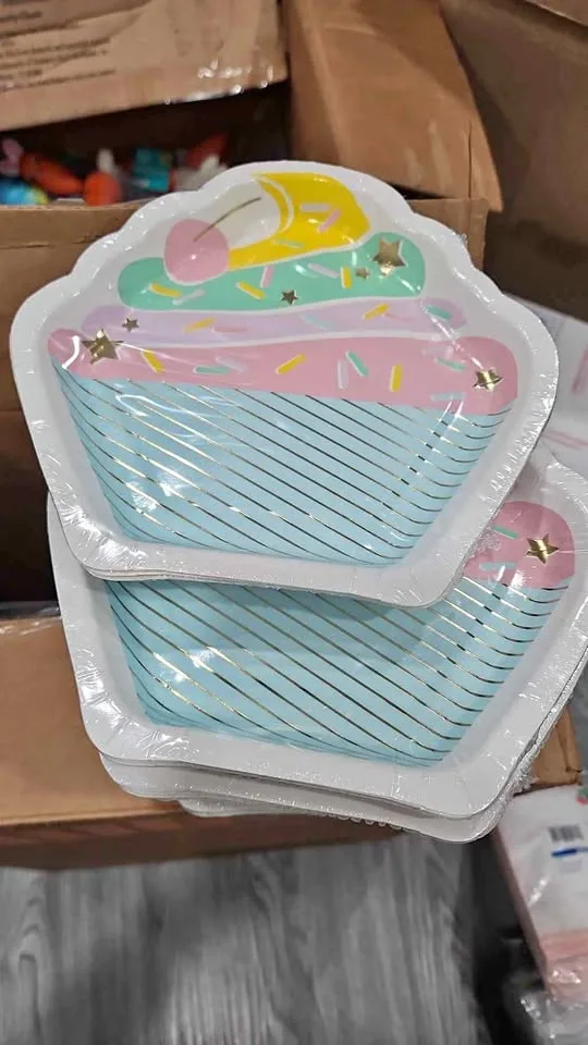 6 PACK BIRTHDAY PLATES 8CT EACH PACK thumbnail