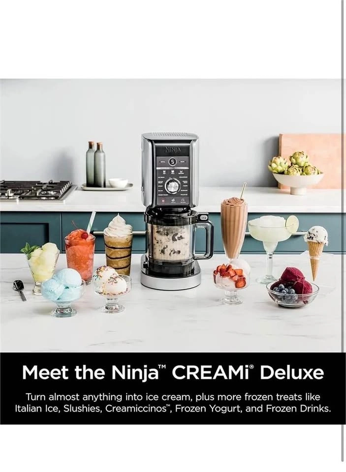 Ninja CREAMi Deluxe 11 in 1 - Brand New - photo 2