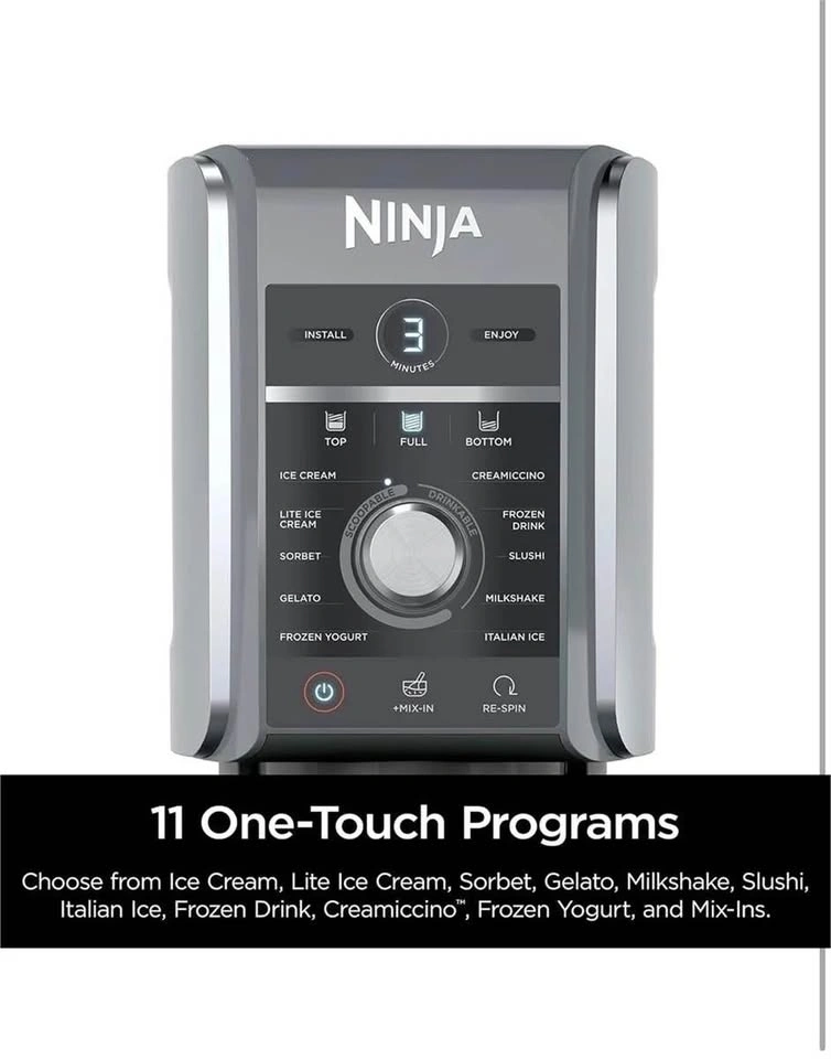 Ninja CREAMi Deluxe 11 in 1 - Brand New - photo 4